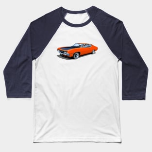 1970 Ford Torino Cobra Jet in red orange Baseball T-Shirt